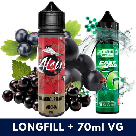 Aroma Blackcurrant 10ml/60 (Longfill) Aisu Bar + VG Fast 70ml