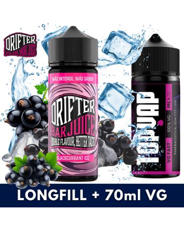 Aroma Blackcurrant Ice 24ml/120 (Longfill) Drifter + 70ml VG Fast