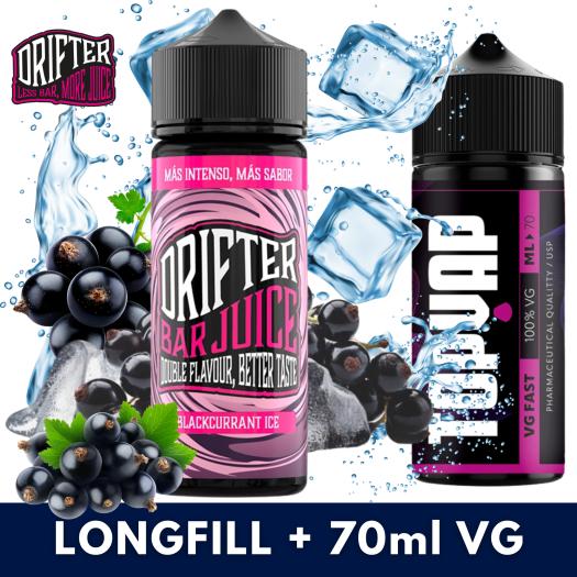 Aroma Blackcurrant Ice 24ml/120 (Longfill) Drifter + 70ml VG Fast