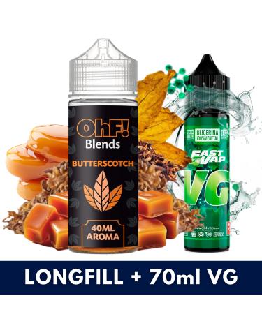 Aroma Blends Butterscotch 40ml/120 (Longfill) OhF! + VG FAST 70ML