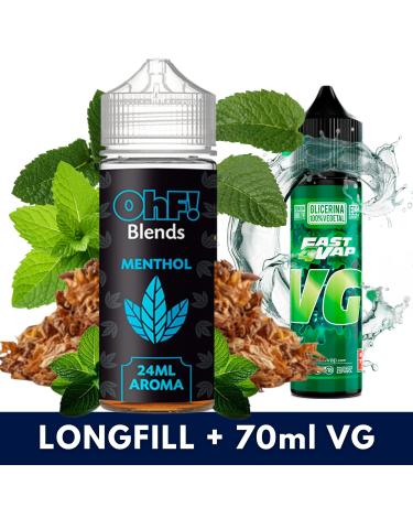 Aroma Blends Menthol 24ml/120 (Longfill) OhF! + VG FAST 70ML