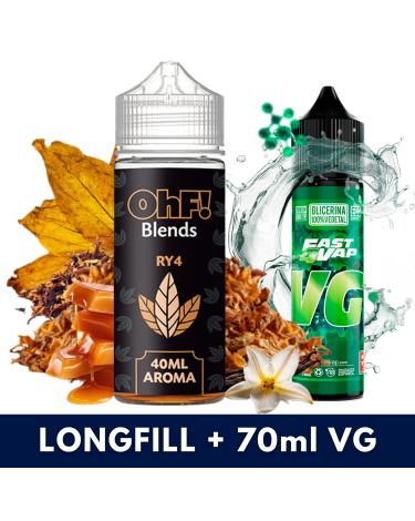 Aroma Blends RY4 40ml/120 (Longfill) OhF! + VG FAST 70ML