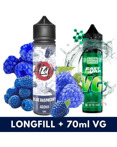 Aroma Blue Raspberry 10ml/60 (Longfill) Aisu Bar + VG Fast 70ml