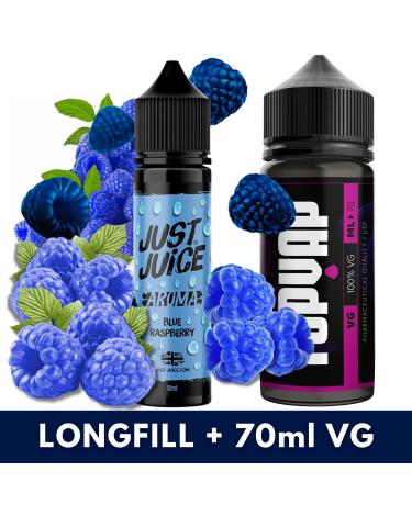 Aroma Blue Raspberry Just Juice 12ml/60 (Longfill) + 70ml VG