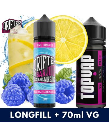 Aroma Blue Razz Lemonade Ice 16ml/60 (Longfill) Drifter + 70ml VG