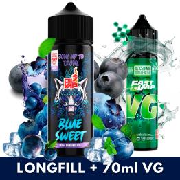 Aroma Blue Sweet 30ml/120 (Longfill) Kabuki + VG Fast 70ml