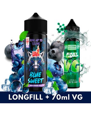 Aroma Blue Sweet 30ml/120 (Longfill) Kabuki + VG Fast 70ml