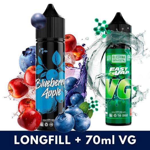 Aroma BLUEBERRY APPLE 16ml (Longfill) Oil4Vap + VG FAST 70ML Aroma BLUEBERRY APPLE 16ml (Longfill) Oil4Vap + VG FAST 70ML