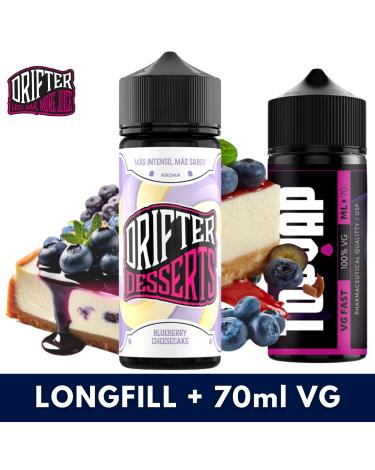 Aroma Blueberry Cheesecake 24ml/120 (Longfill) Drifter + 70ml VG Fast