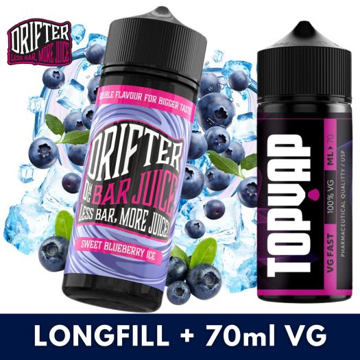Aroma Blueberry Ice 24ml/120 (Longfill) Drifter + 70ml VG Fast