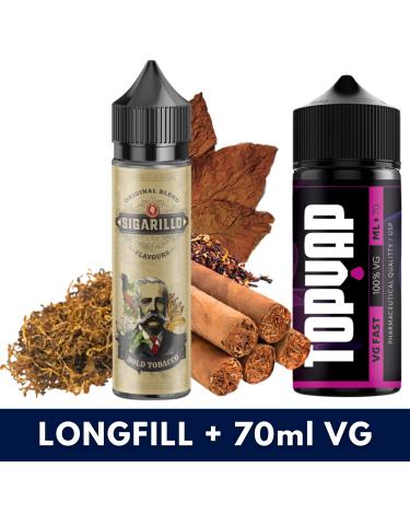 Aroma Bold Tobacco 6ml/60 (Longfill) Sigarillo + 70ml VG Fast