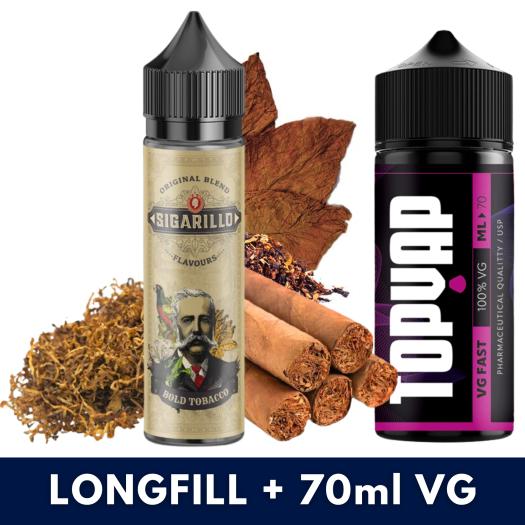 Aroma Bold Tobacco 6ml/60 (Longfill) Sigarillo + 70ml VG Fast