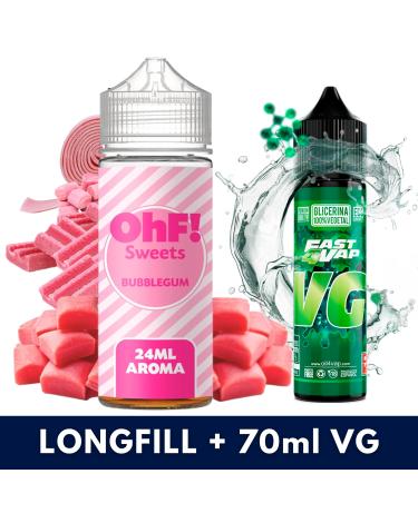 Aroma Bubblegum 24ml/120 (Longfill) OhF! + VG FAST 70ML