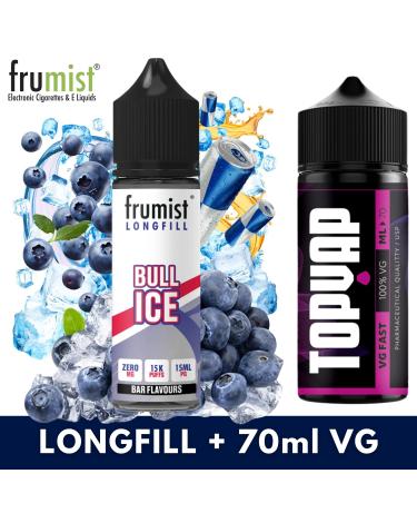 Aroma BULL ICE 15ml/60 (Longfill) Frumist + 70ml VG Fast