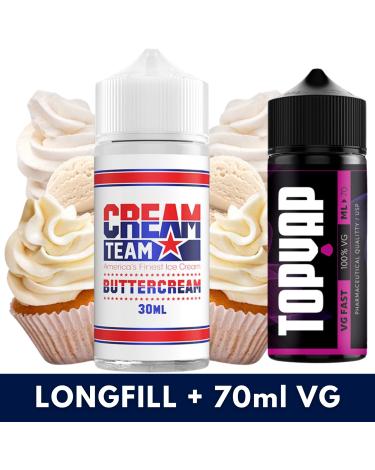 Aroma Buttercream 30ml/120 (Longfill) Kings Crest + 70ml VG Fast