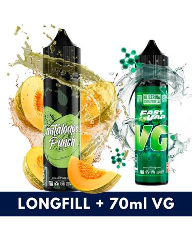 Aroma CANTALOUPES PUNCH 16ml (Longfill) Oil4Vap + VG FAST 70ML