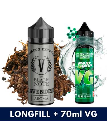 Aroma Cavendish 10ml (Longfill) V by Black Note + VG FAST 70ML