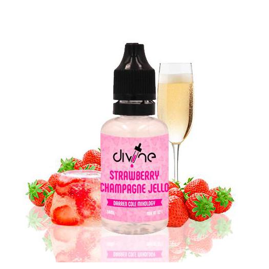 Aroma Chefs Flavours Strawberry Champagne Jello 30ml - Divine Aroma
