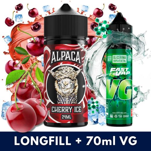 Aroma Cherry Ice 24ml/120 (Longfill) Alpaca + VG FAST 70ML