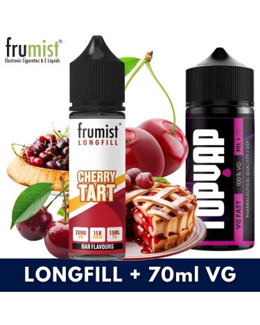 Aroma CHERRY TART 15ml/60 (Longfill) Frumist + 70ml VG Fast