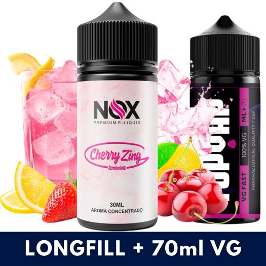 Aroma Cherry Zing 30ml (Longfill) - Nox + 70ml VG Fast