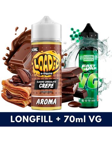 Aroma Chocolate Crepe 30ml/120 (Longfill) Loaded + VG Fast 70ML