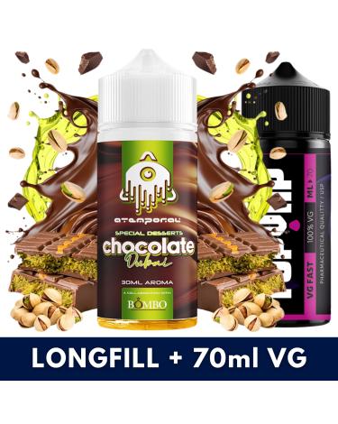Aroma Chocolate Dubai 30ml/120 (Longfill) The Mind Flayer + 70ml VG Fast