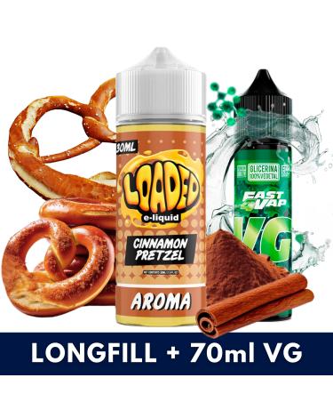 Aroma Cinnamon Pretzel 30ml/120 (Longfill) Loaded + VG Fast 70ML