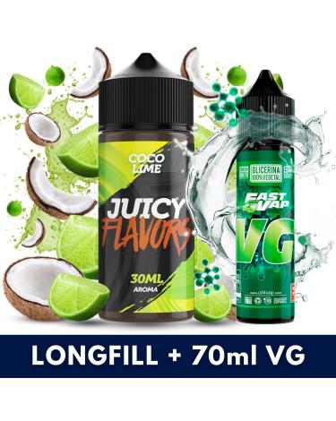 Aroma Coco Lime 30ml/120 (Longfill) Juicy + VG FAST 70ML