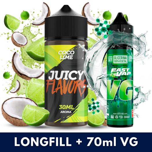 Aroma Coco Lime 30ml/120 (Longfill) Juicy + VG FAST 70ML
