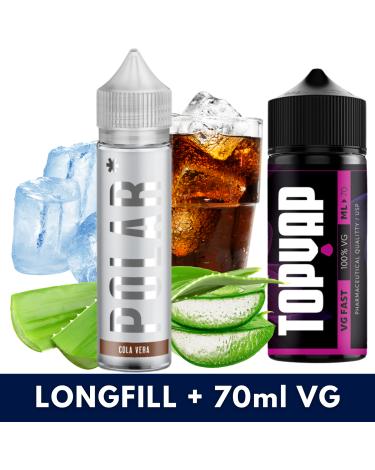 Aroma Cola Vera 10ml/60 (Longfill) Polar + 70ml VG Fast