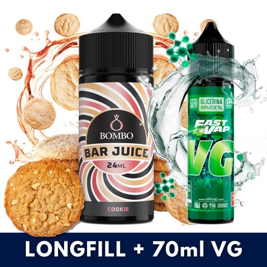 Aroma Cookie 24ml (Longfill) - Bombo Bar Juice + VG FAST 70ML
