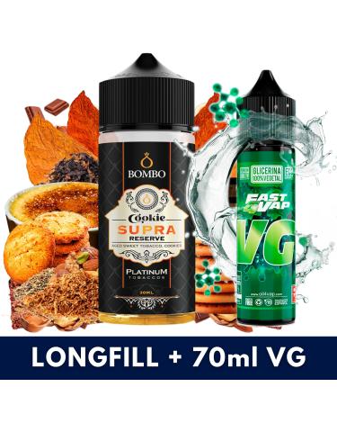 Aroma Cookie Supra Reserve 30ml (Longfill) - Platinum Tobaccos by Bombo