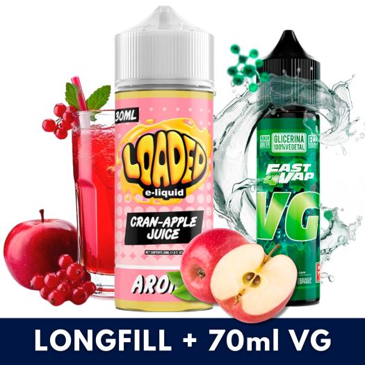 Aroma Cran Apple Juice 30ml/120 (Longfill) Loaded + VG Fast 70ML