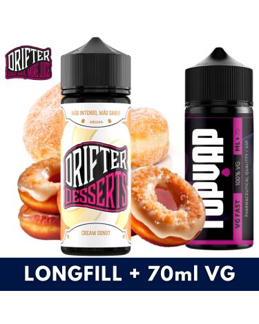 Aroma Cream Donut 24ml/120 (Longfill) Drifter + 70ml VG Fast