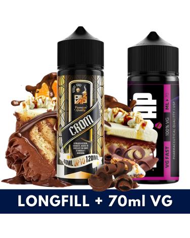 Aroma CROM 30ml/120 (Longfill) - Oil4Vap + 70ml VG Fast