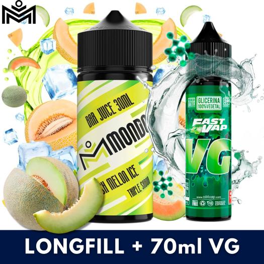 Aroma Crush Melon Ice 30ml (Longfill) Mondo + VG FAST 70ML Aroma Crush Melon Ice 30ml (Longfill) Mondo + VG FAST 70ML