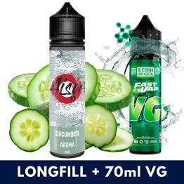 Aroma Cucumber 10ml/60 (Longfill) Aisu Bar + VG Fast 70ml