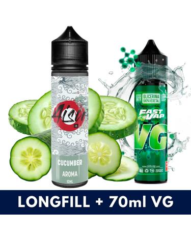 Aroma Cucumber 10ml/60 (Longfill) Aisu Bar + VG Fast 70ml