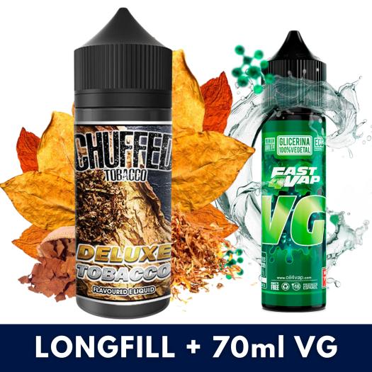 Aroma Deluxe Tobacco 24ml (Longfill) - Chuffed + VG FAST 70ML