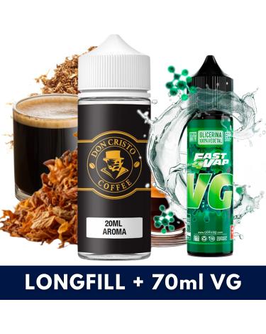 Aroma Don Cristo Coffee 20ml/120 (Longfill) + VG FAST 70ML