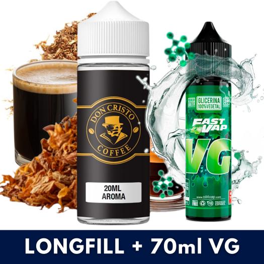 Aroma Don Cristo Coffee 20ml/120 (Longfill) + VG FAST 70ML