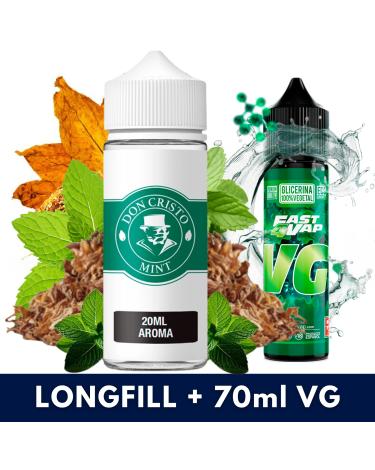 Aroma Don Cristo Mint 20ml/120 (Longfill) + VG FAST 70ML