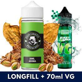 Aroma Don Cristo Pistacho 20ml/120 (Longfill) + VG FAST 70ML
