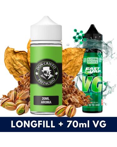 Aroma Don Cristo Pistacho 20ml/120 (Longfill) + VG FAST 70ML