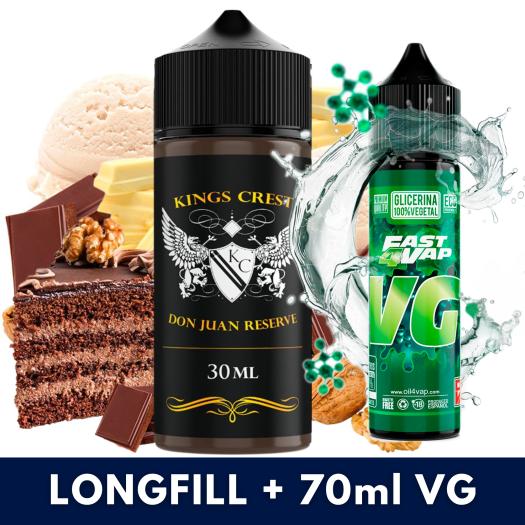 Aroma Don Juan Reserve 30ml (Longfill 120ml) - Kings Crest