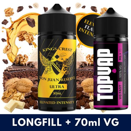 Aroma Don Juan Reserve ULTRA 30ml/120 (Longfill) - Kings Crest + VG Fast