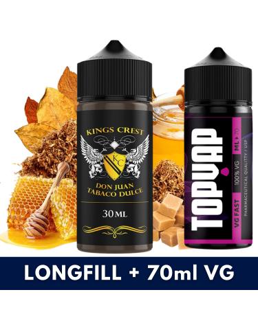 Aroma Don Juan Tabaco Dulce 30ml (Longfill) - Kings Crest