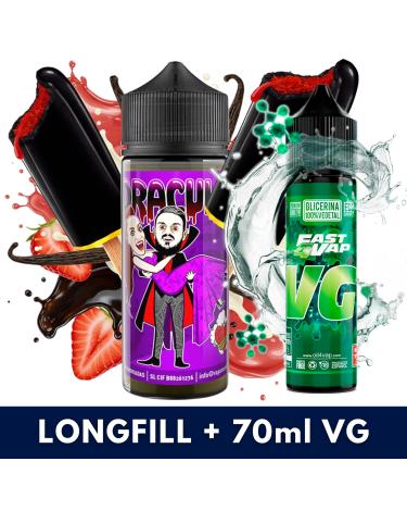 Aroma Draculín 40ml/120 (Longfill) Vapemoniadas + VG FAST 70ML