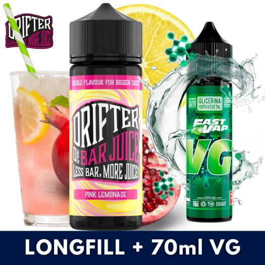 Aroma Drifter Bar Pink Lemonade 24ml (Longfill) + VG FAST 70ML Aroma Drifter Bar Pink Lemonade 24ml (Longfill) + VG FAST 70ML